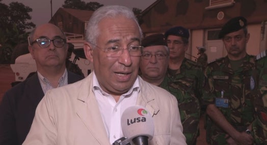 António Costa visita a República Centro Africana