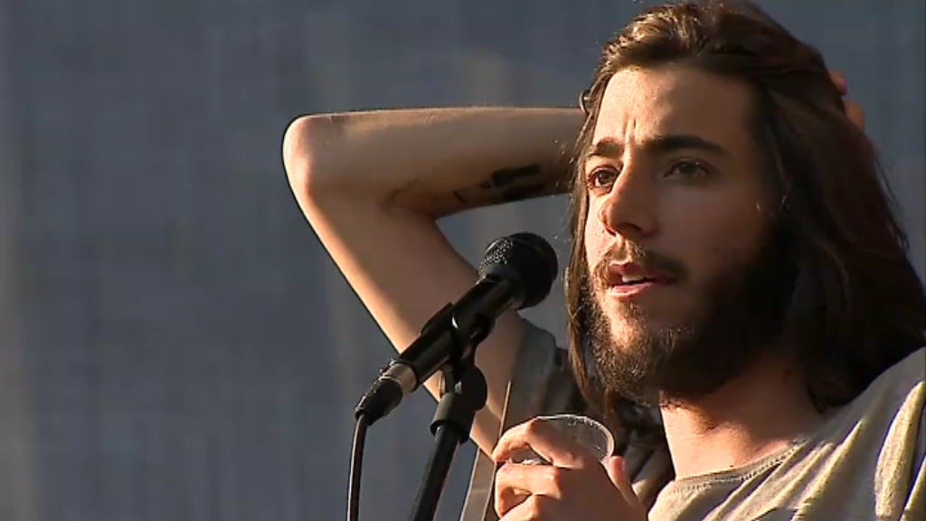 Ensaio do concerto de Salvador Sobral