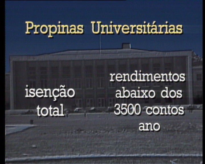 Aumento das propinas universitárias