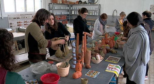 Construção de instrumentos em cerâmica