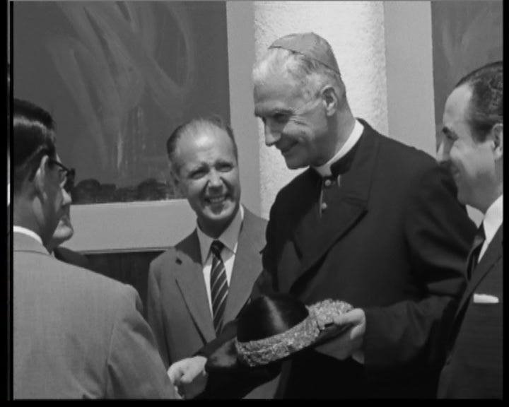 Chegada de Monsenhor Maximiliano Fuerstenberg a Lisboa