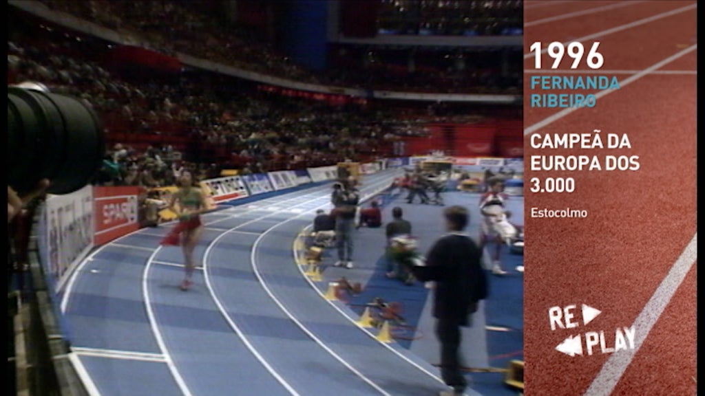 1996 Fernanda Ribeiro Campeã da Europa dos 3.000