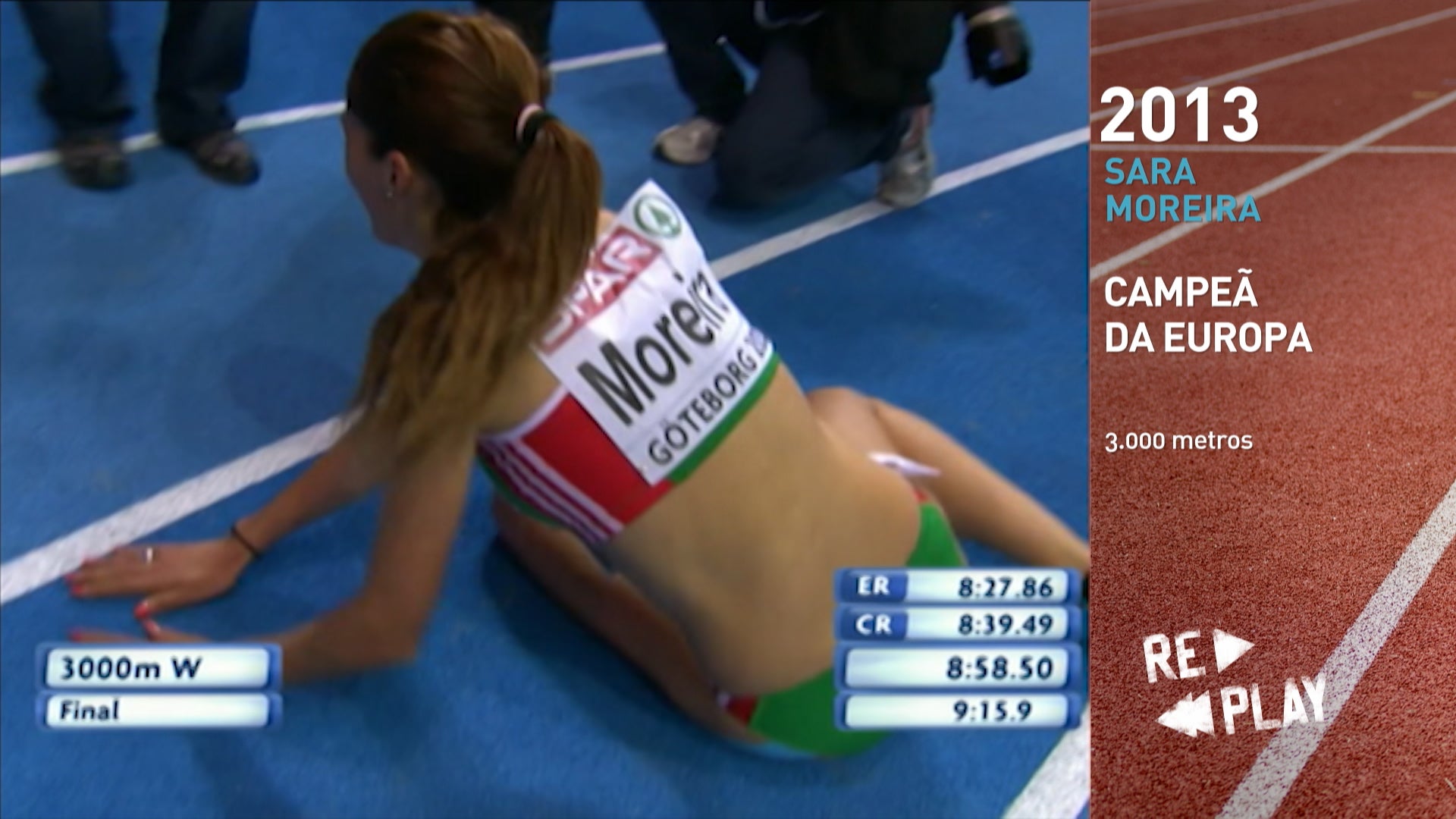 2013 Sara Moreira: Campeã da europa