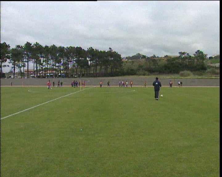 Futebol: Treinos do Benfica