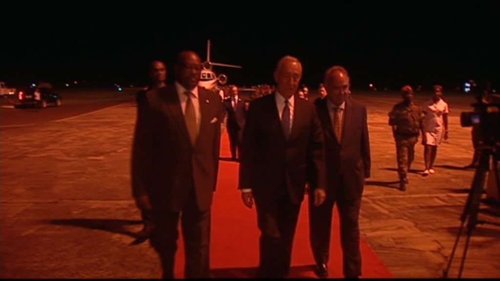 Marcelo Rebelo de Sousa visita São Tomé e Príncipe