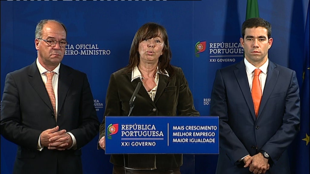 Conferência de imprensa de Teresa Leal Coelho