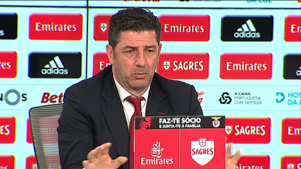 Declarações de Rui Vitória
