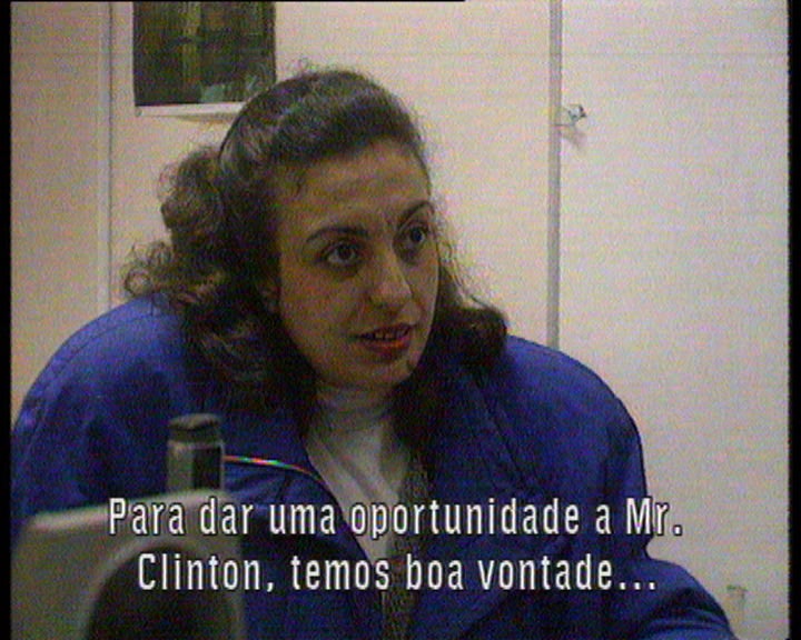 Estudantes apoiam Saddam Hussein