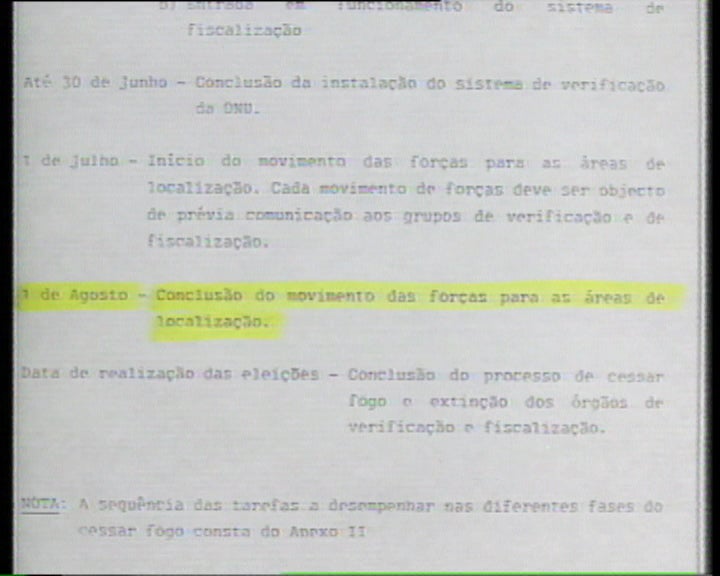 Acordo de cessar-fogo para Angola