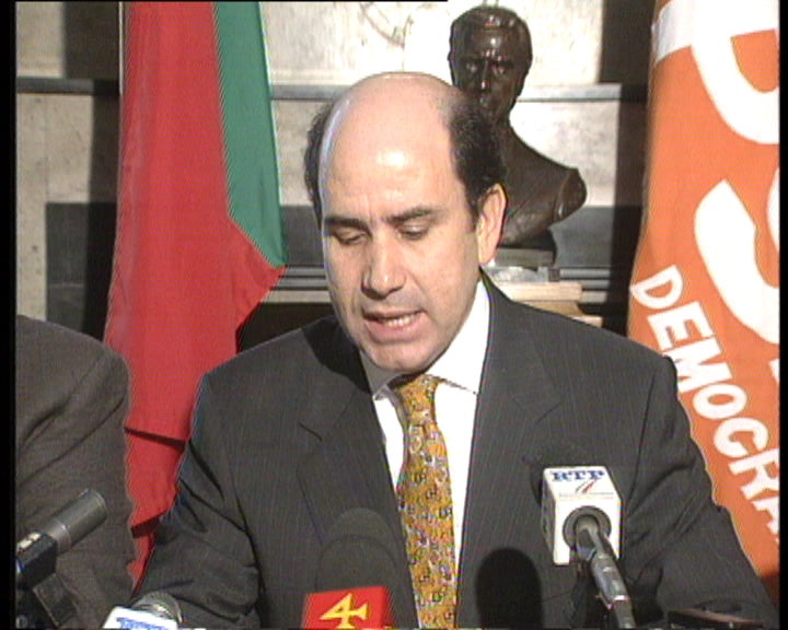 Conferência de imprensa do PSD