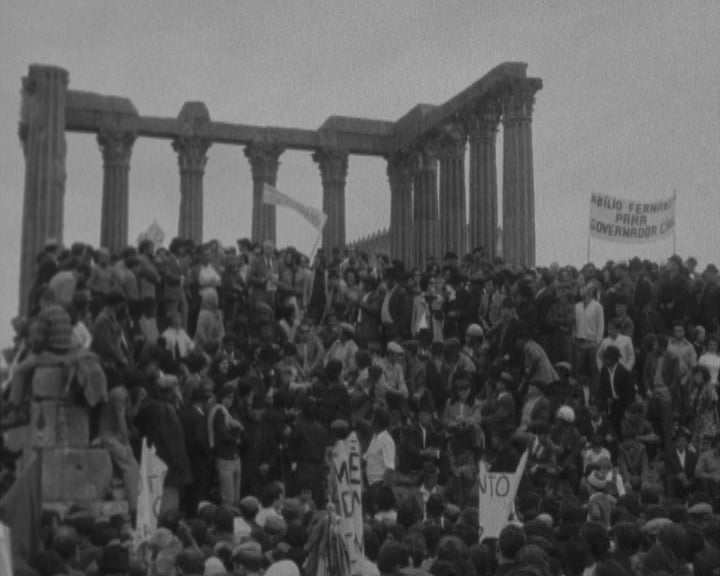 Comício e manifestaçao do Movimento Democrático em Évora