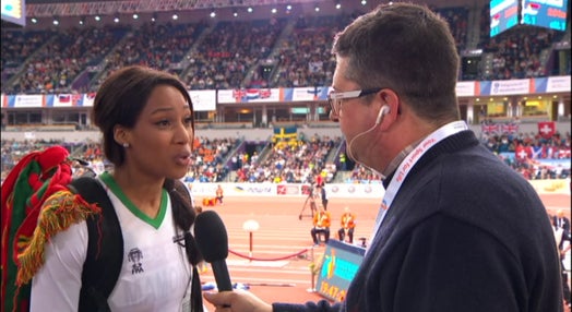 Atletismo: Patrícia Mamona vice campeã da Europa em triplo salto