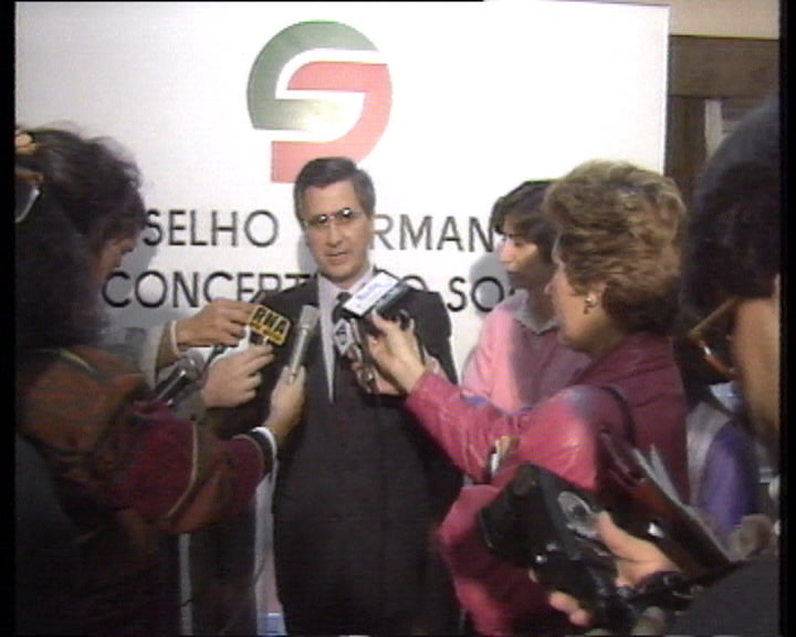 Reunião plenária do Conselho Permanente de Concertação Social