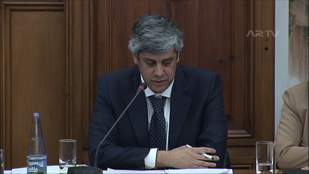 Audição a Mário Centeno