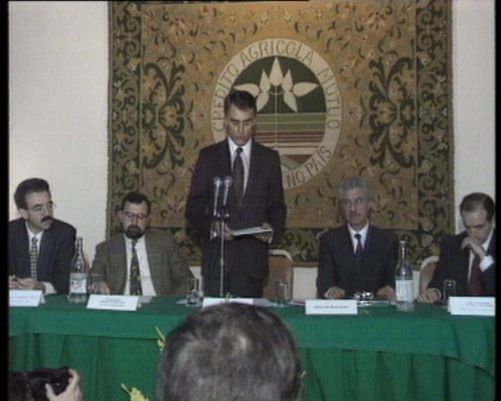 Cavaco Silva em inauguração