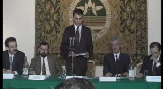 Cavaco Silva em inauguração