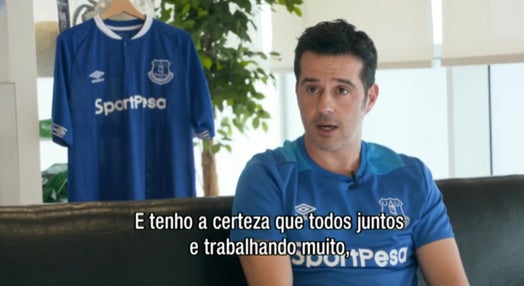 Futebol: Marco Silva no Everton