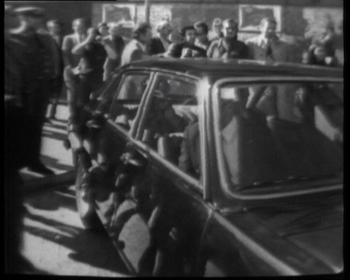 Chegada de Willy Brandt a Lisboa