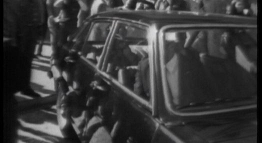 Chegada de Willy Brandt a Lisboa