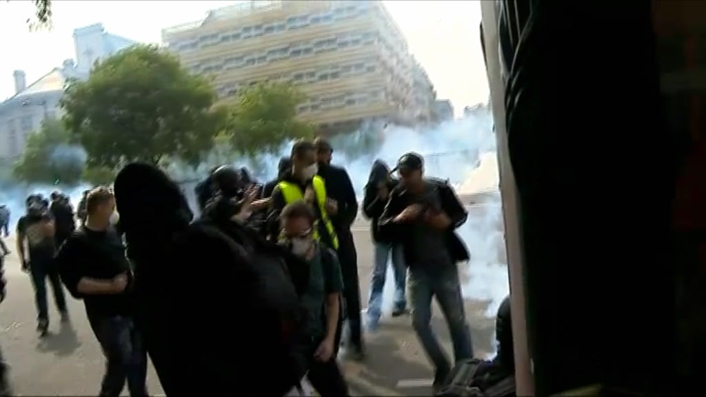 Confrontos no 1º Maio em Paris