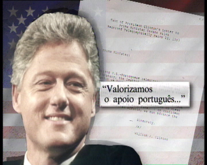 Carta de Clinton a Cavaco Silva