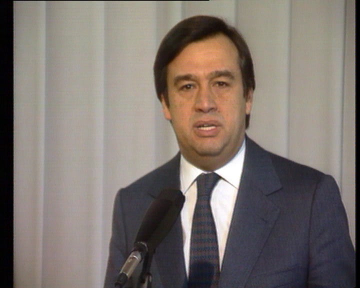 Conferência de imprensa de António Guterres