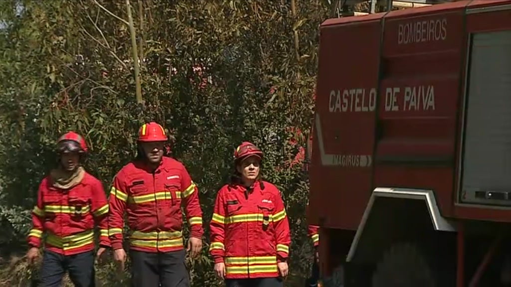 Incêndio em Castelo de Paiva