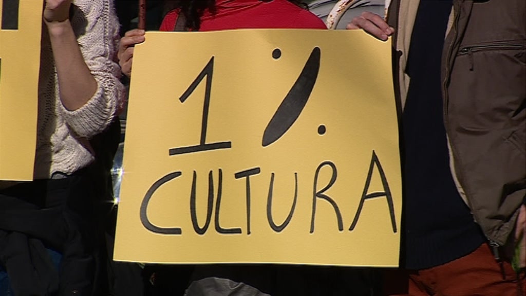 Manifestação de artistas