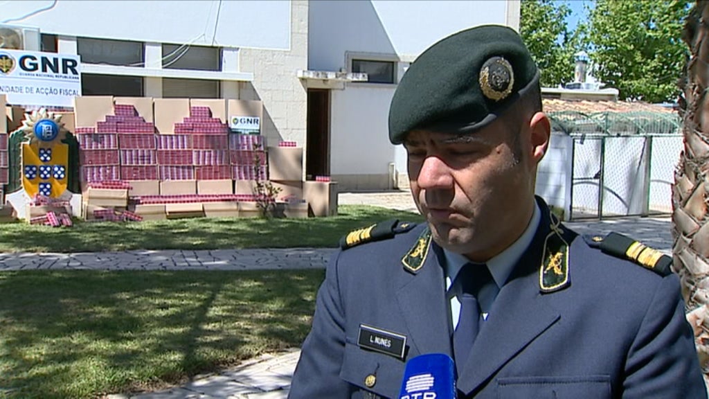 Apreensão de Tabaco