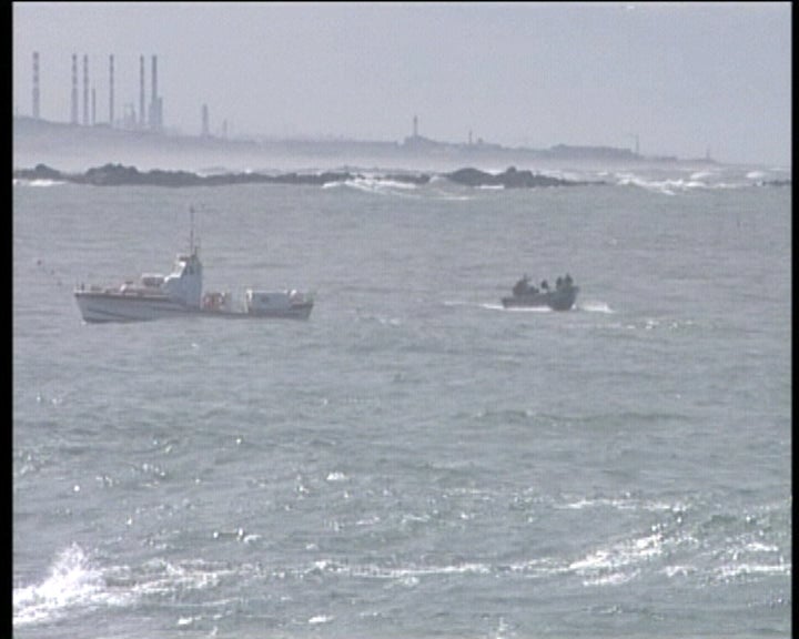 Morte de pescadores em Caxinas