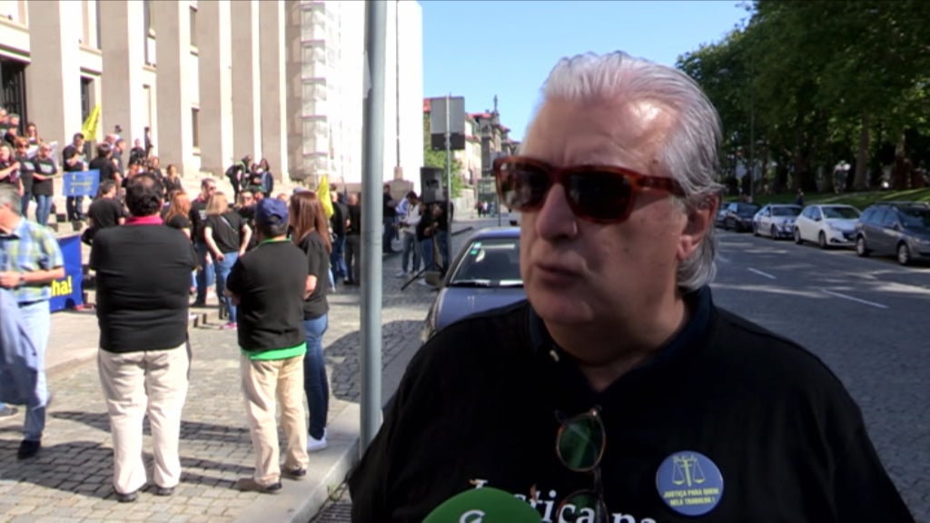 Greve dos funcionários judiciais