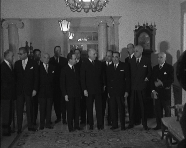 Américo Tomás almoça com Silva Ribeiro