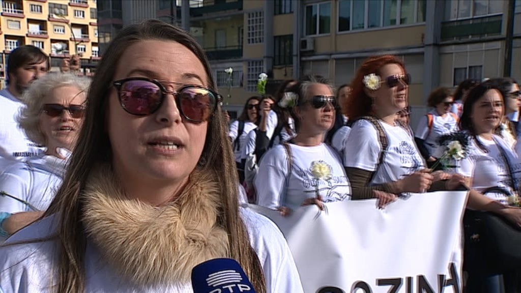 Marcha branca dos enfermeiros