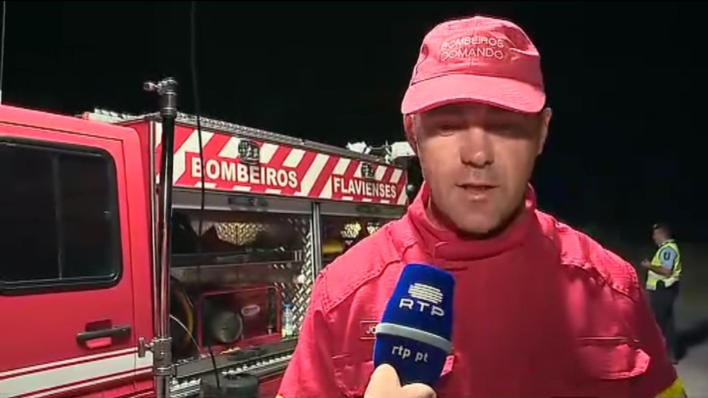 Incêndios florestais em Chaves