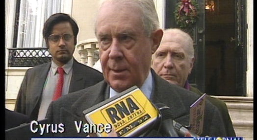Cyrus Vance em Portugal