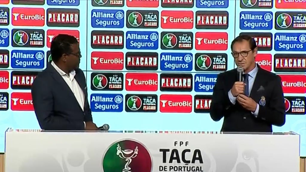 Futebol: Sorteio da Taça de Portugal