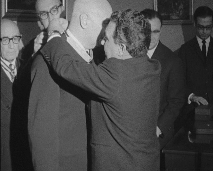 Condecoração de professores em Lisboa