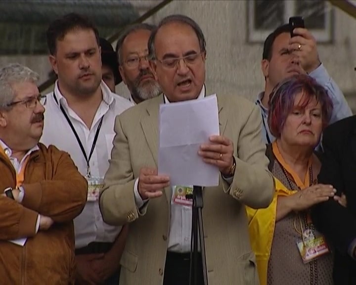 Manifestação em defesa das freguesias