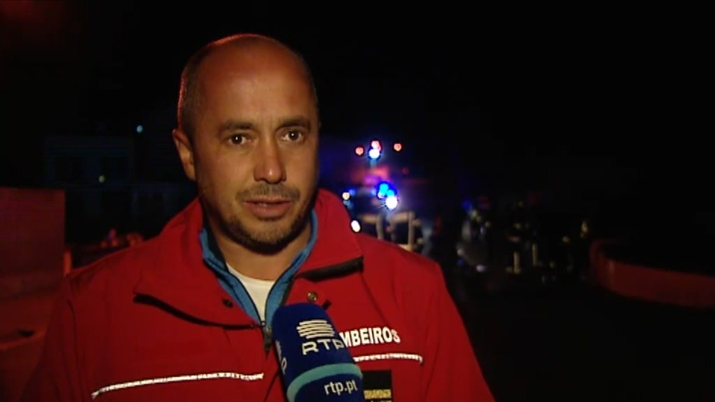 Atropelamento de fiéis na Ilha Terceira