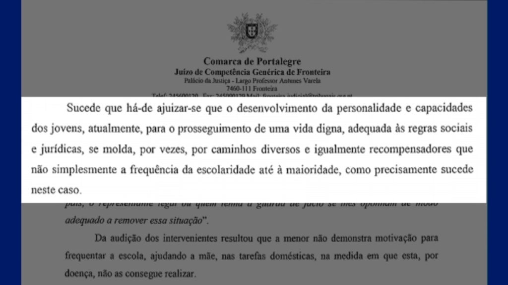 Decisão judicial de Fronteira