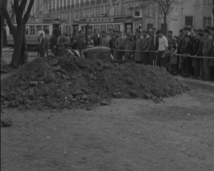 Obras na Avenida da Liberdade em Lisboa