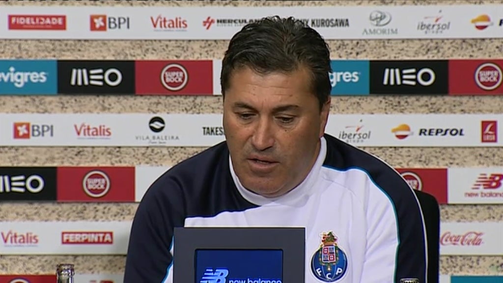 Futebol: Conferência de imprensa de José Peseiro