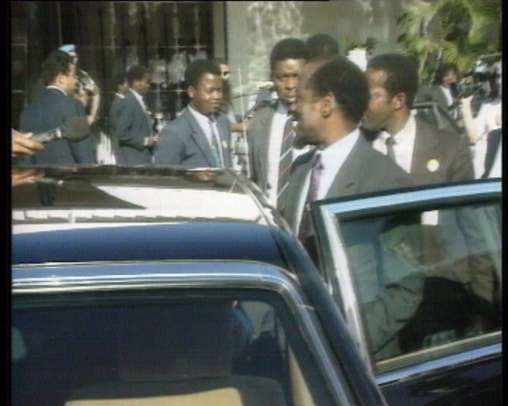 Cimeira entre Joaquim Chissano e Afonso Dhlakama