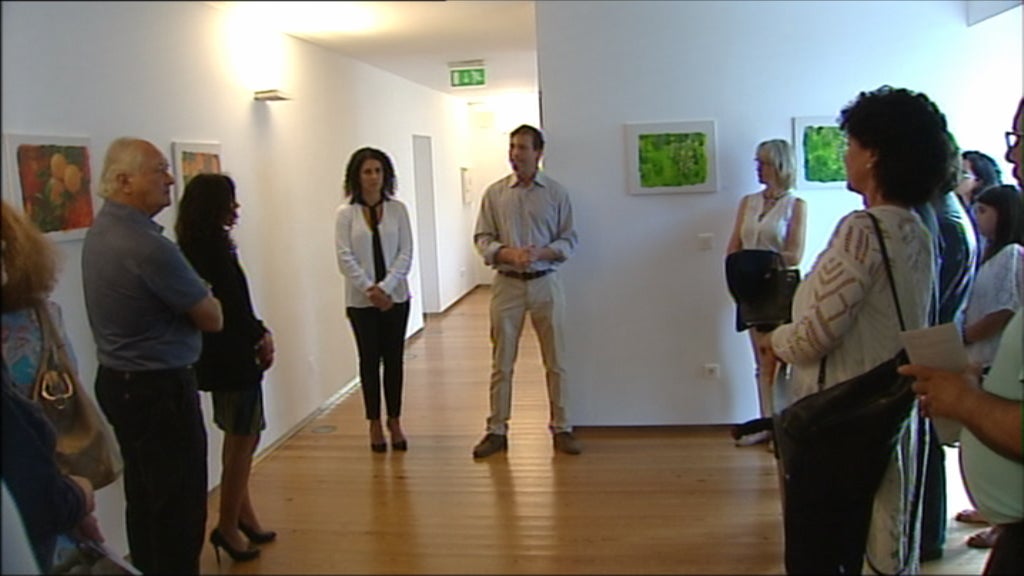 Exposições de pintura de Teresa Canto Noronha e Martim Cymbron