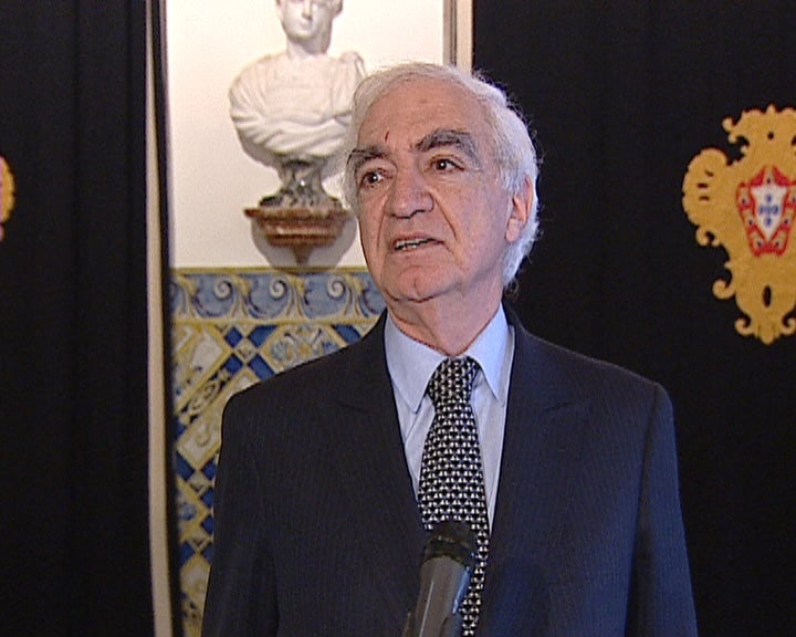 João Salgueiro com Cavaco Silva