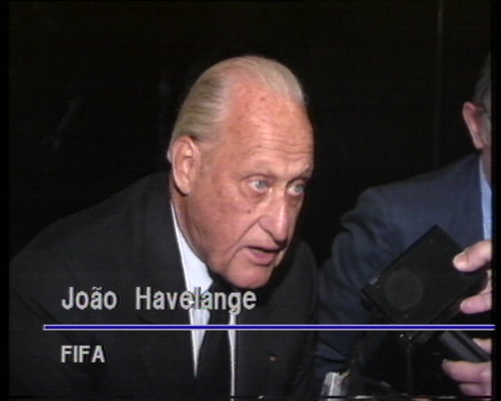 Visita de João Havelange
