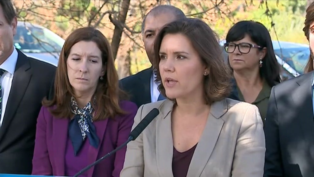 Assunção Cristas visita áreas ardidas