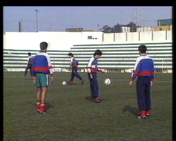 Treino da Seleção Nacional de Esperanças