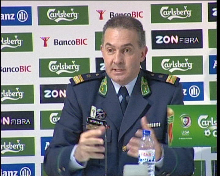 Conferência de imprensa da GNR