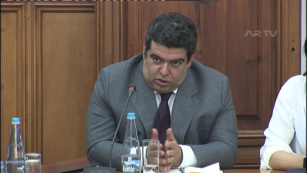 Audição de Rocha Andrade